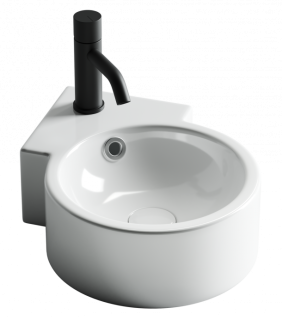 Подвесная раковина Ceramica Nova Element CN5019 31см белый